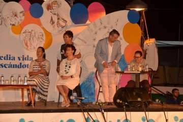 Pregón de las fiestas de Lomo Magullo 2018 (Foto Francisco Javier Santana-TA)